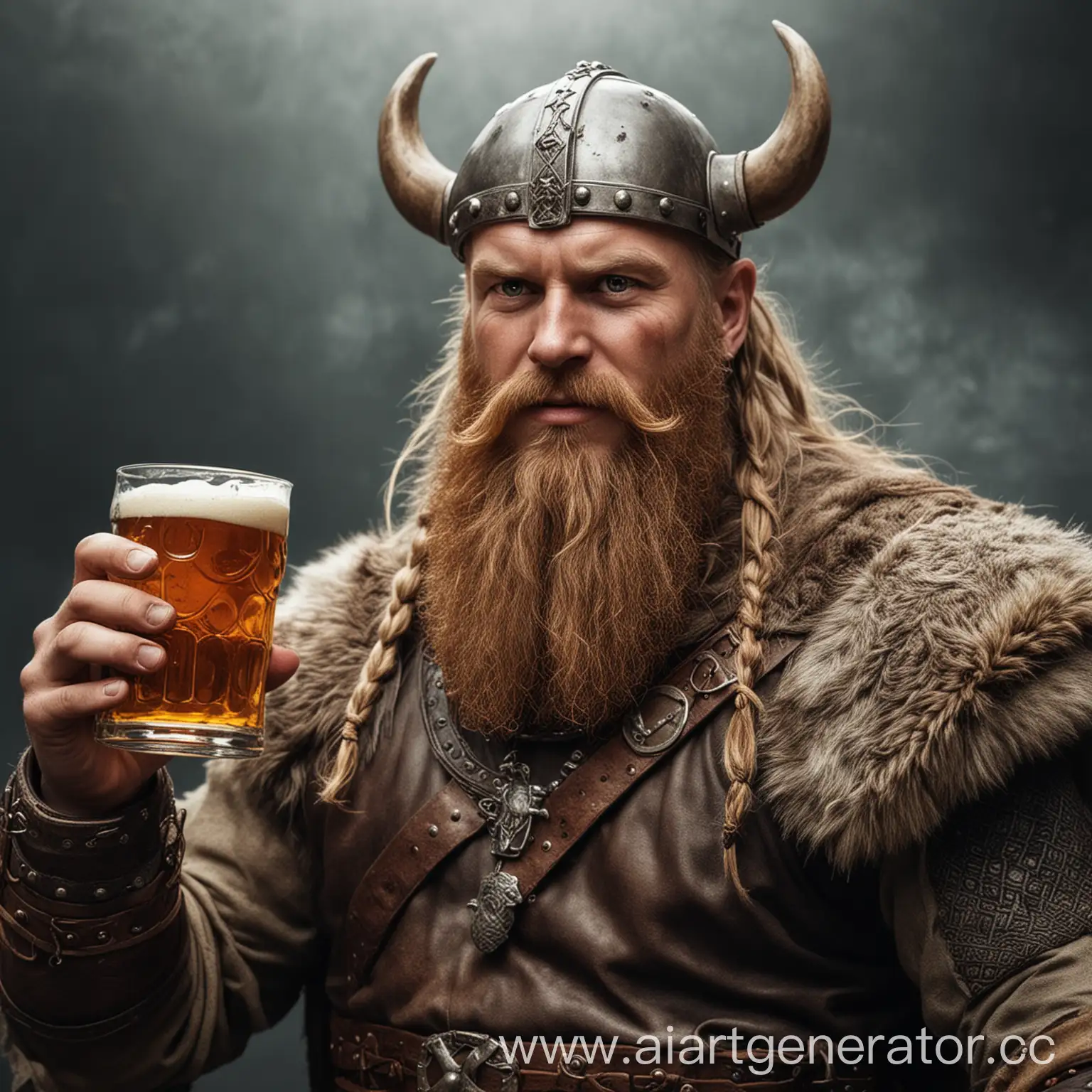 Viking-Enjoying-Ale-Nordic-Warrior-with-Tankard