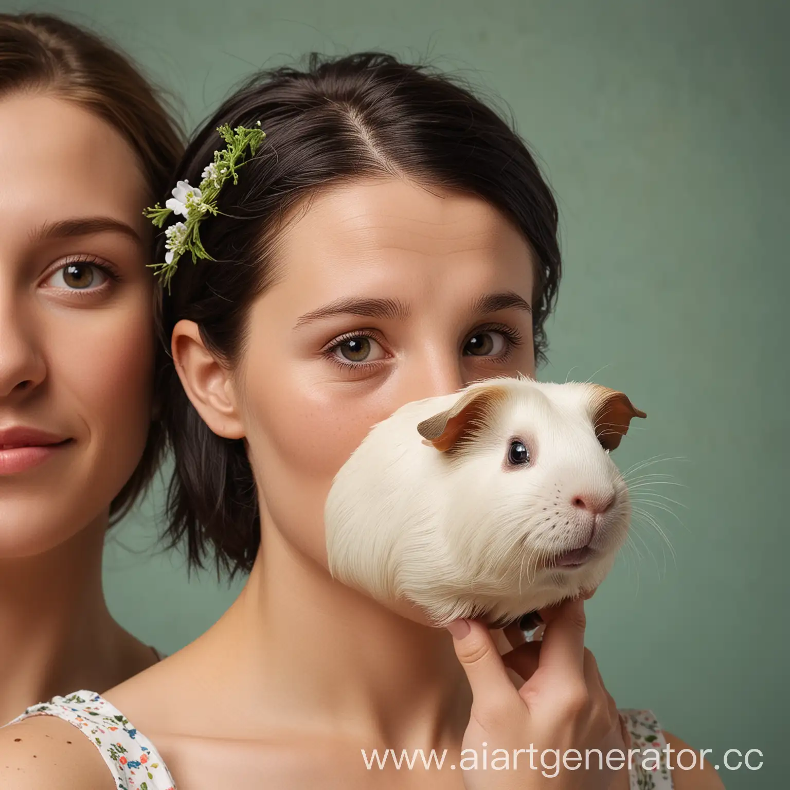 Sonya-Guinea-Pig-Portrait-of-a-Woman-with-Animal-Features