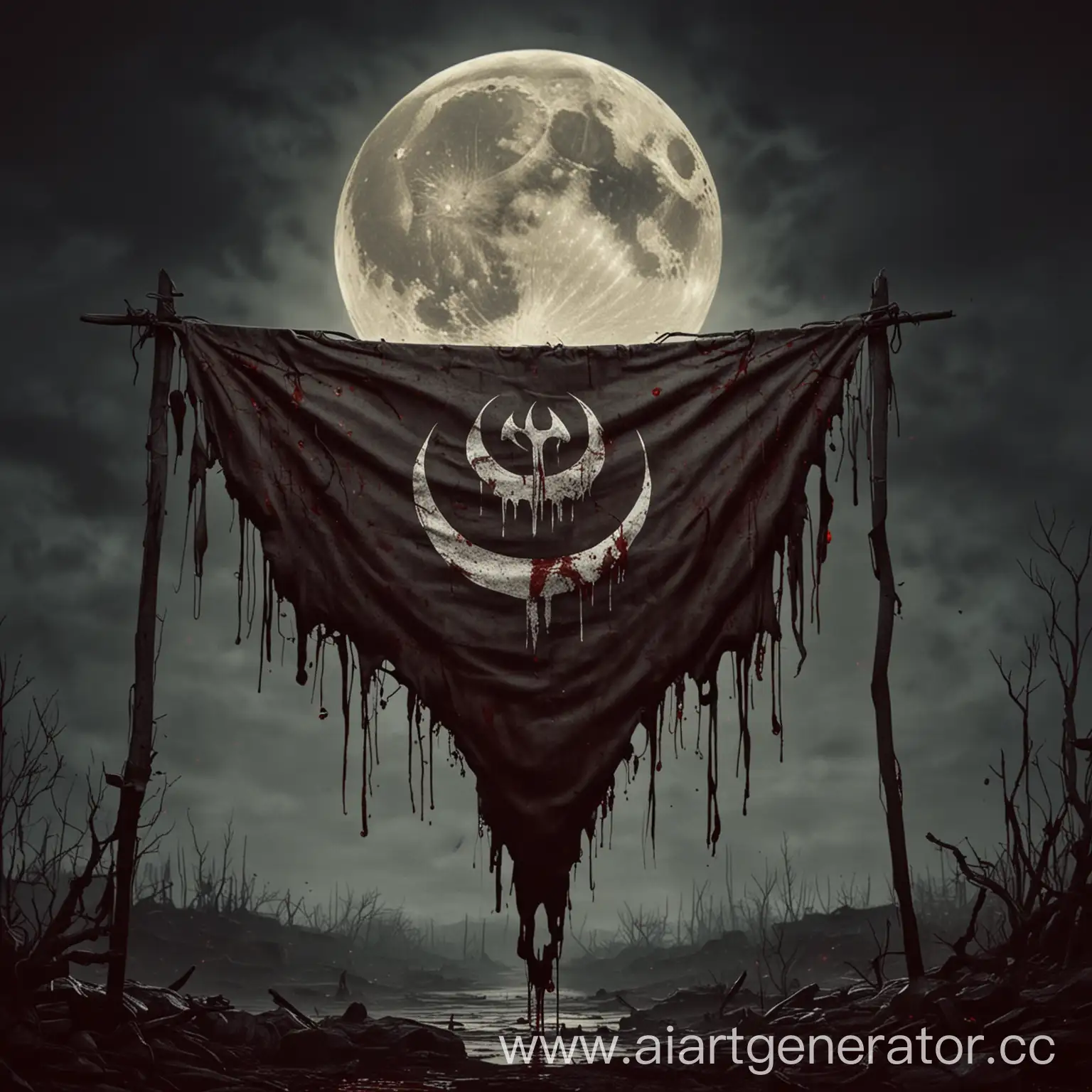 the banner of the bloody moon