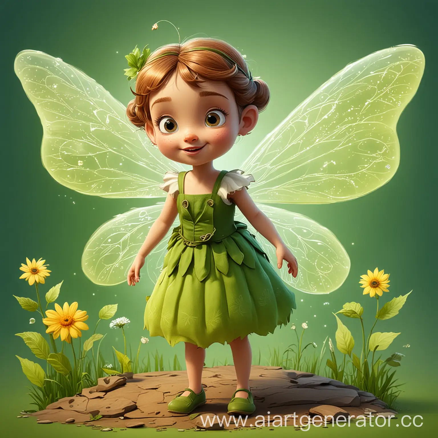 Whimsical-Cartoon-Environmental-Fairy-Tale-Character-for-Children
