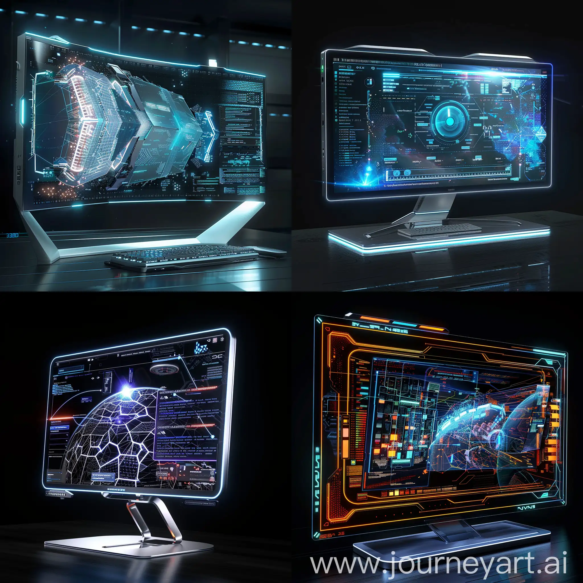 Futuristic-PC-Monitor-with-OLED-MicroLED-Displays-Quantum-Dot-Tech-Flexibility-Touch-Gesture-Control