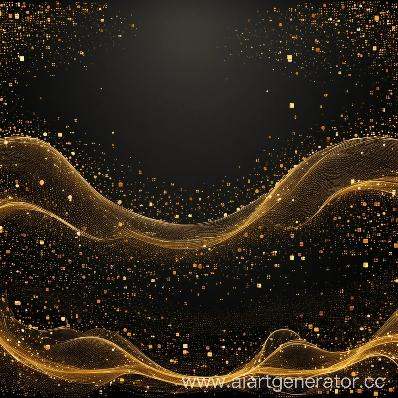 Elegant-Dark-Background-with-Golden-Geometric-Shapes-and-Waves-of-Light