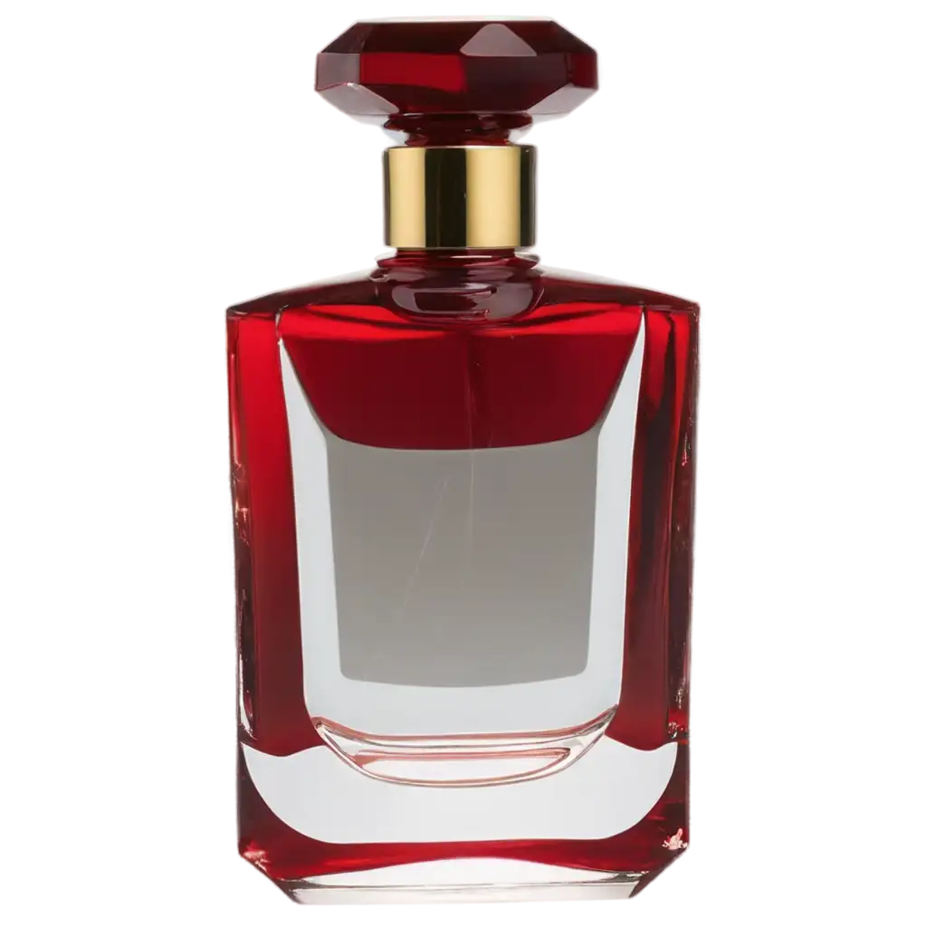 Red Parfum Bottle