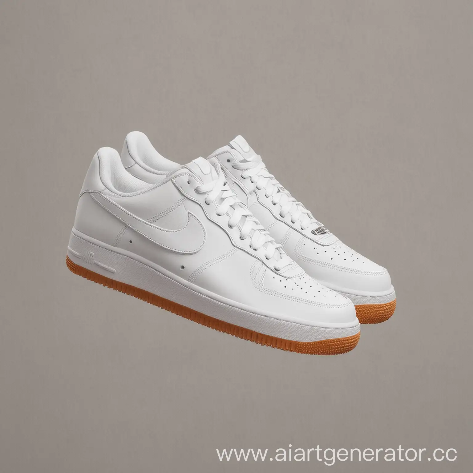 Minimalist-Nike-Air-Force-Sneakers-in-Monochrome-Style