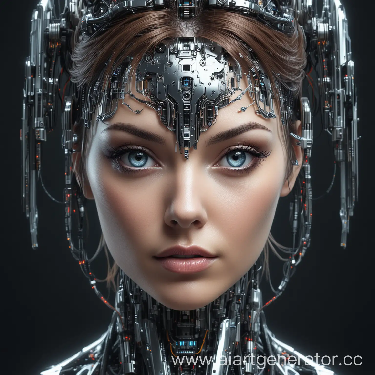 En-Face-Portrait-of-Cybernetic-Beauty