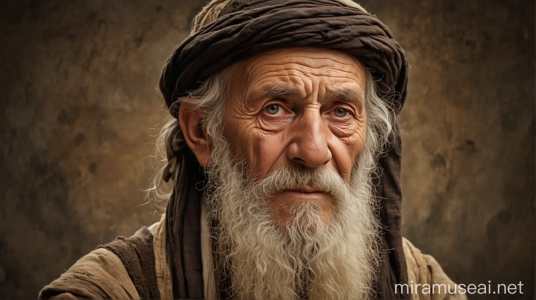 A old Jewish man in ancient world 