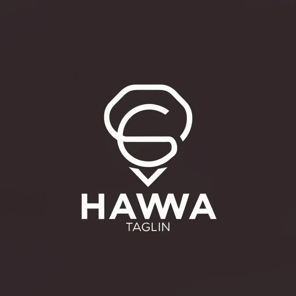 a logo design,with the text "hawa", main symbol:for car selelr,Moderate,be used in Entretenimiento industry,clear background