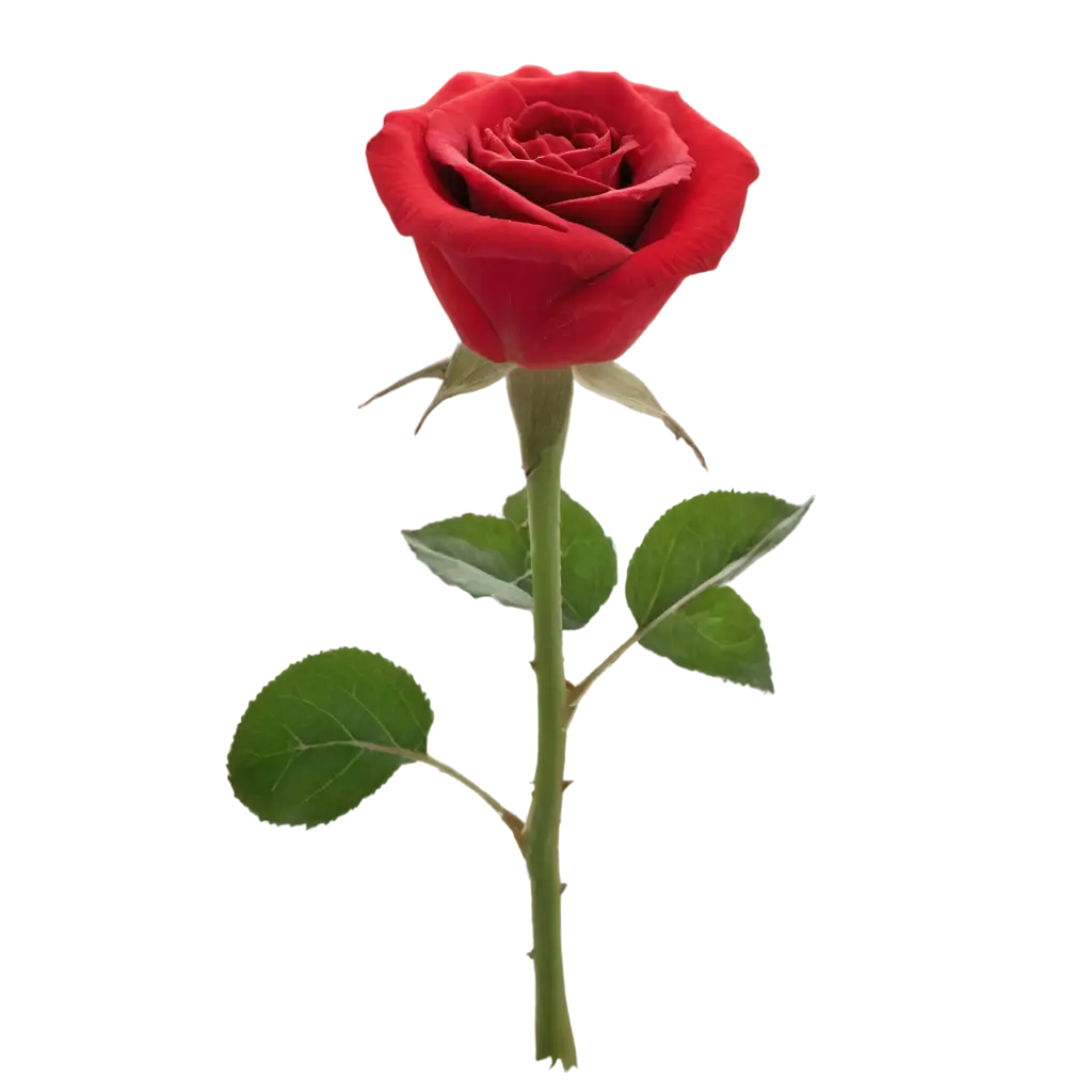 PNG-Red-Rose-Stunning-Image-for-Digital-Display-and-Printing