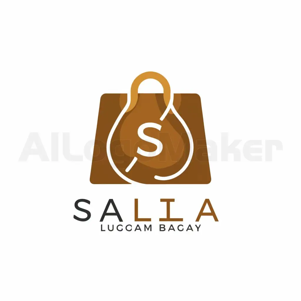 LOGO-Design-for-Salia-Luggage-Factory-To-Elegant-Handbag-with-Chain-Strap-for-Retail-Branding