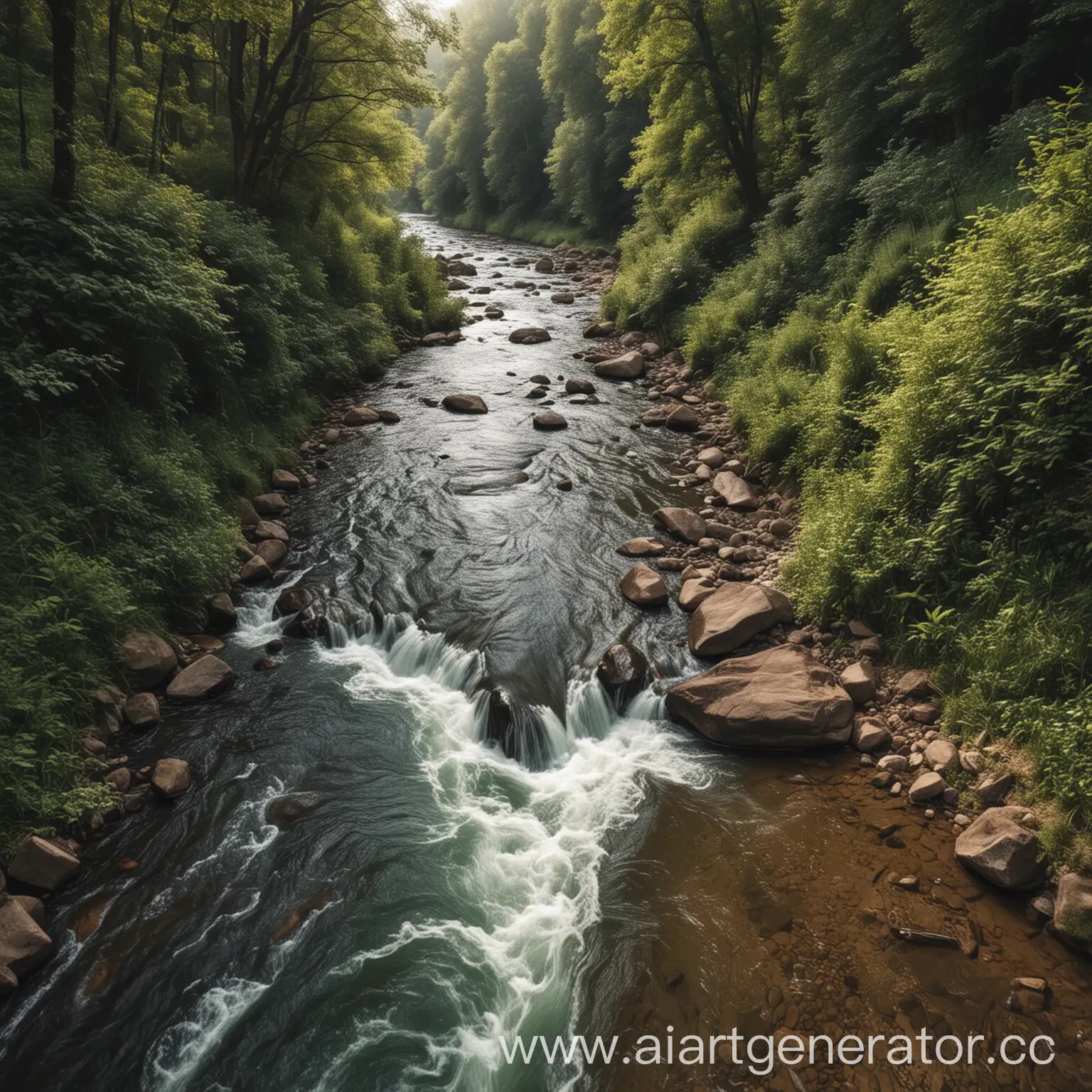 Flowing-River-Symbolizing-the-Essence-of-Life