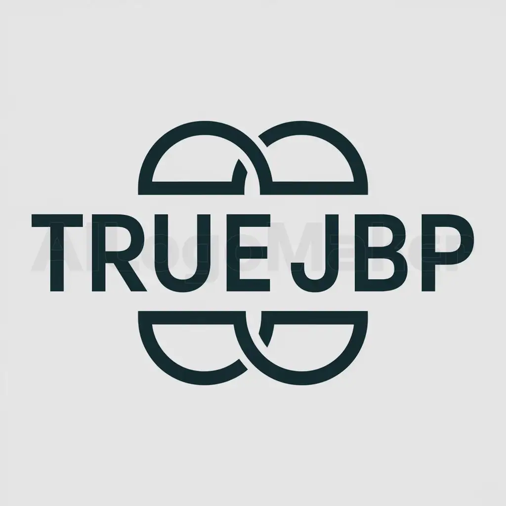 a logo design,with the text "True JBP", main symbol:partnership,Moderate,be used in Retail industry,clear background