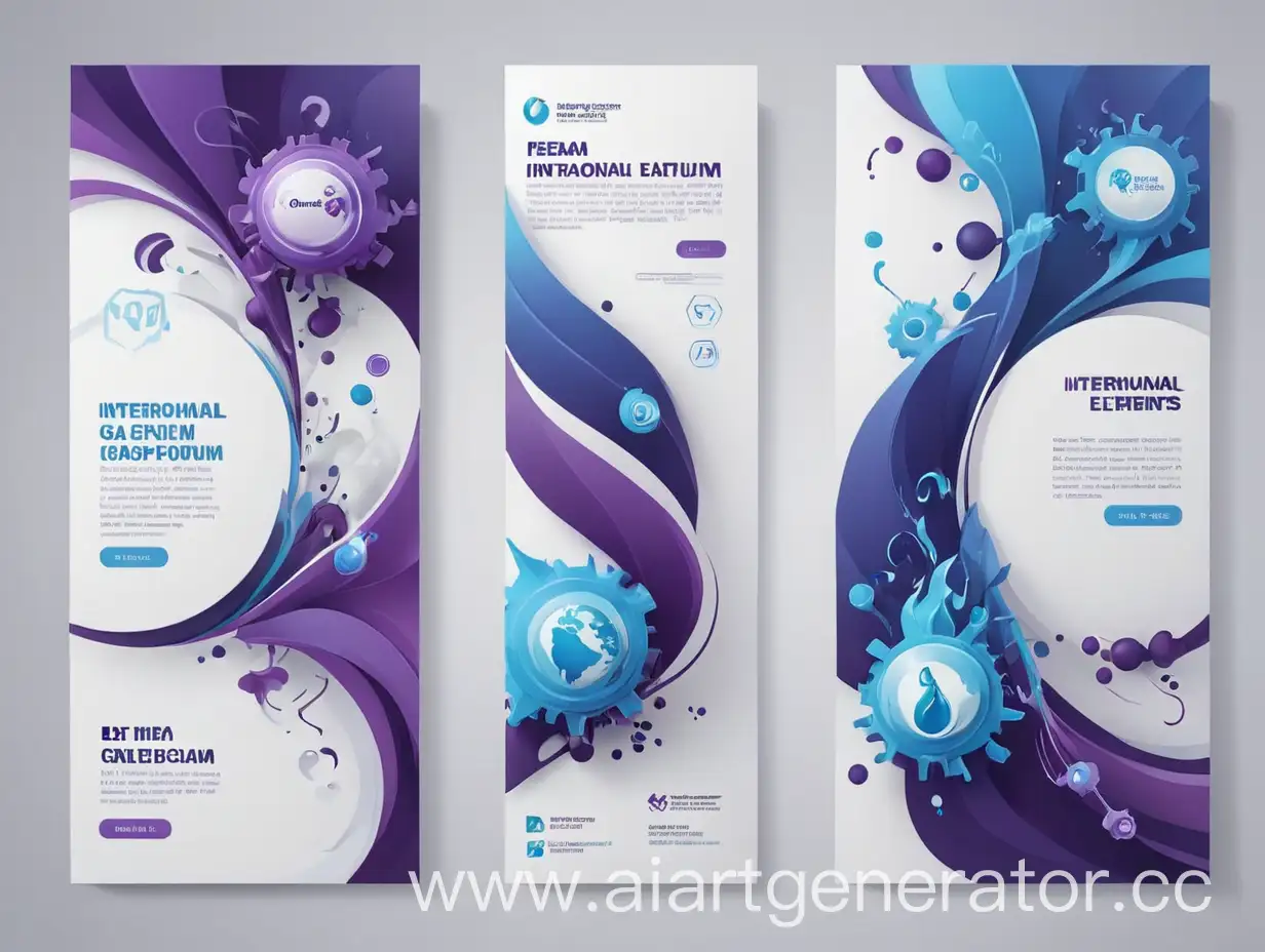 International-Gas-Forum-Banner-Design-in-Blue-and-Purple-Hues-on-White-Background