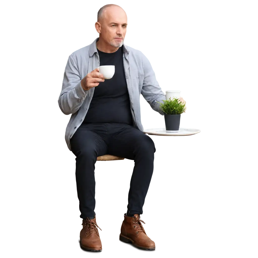 HighQuality-PNG-Image-Dad-Enjoying-Espresso-Coffee-in-the-Morning