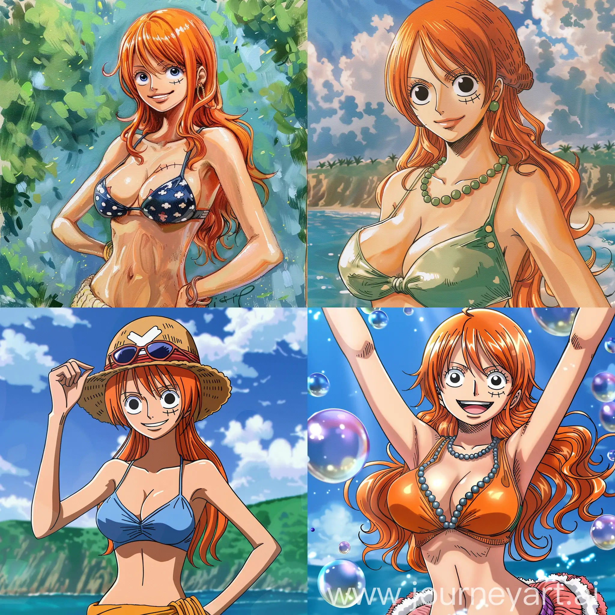 Nami-from-One-Piece-Portrait-with-Versatile-Expression
