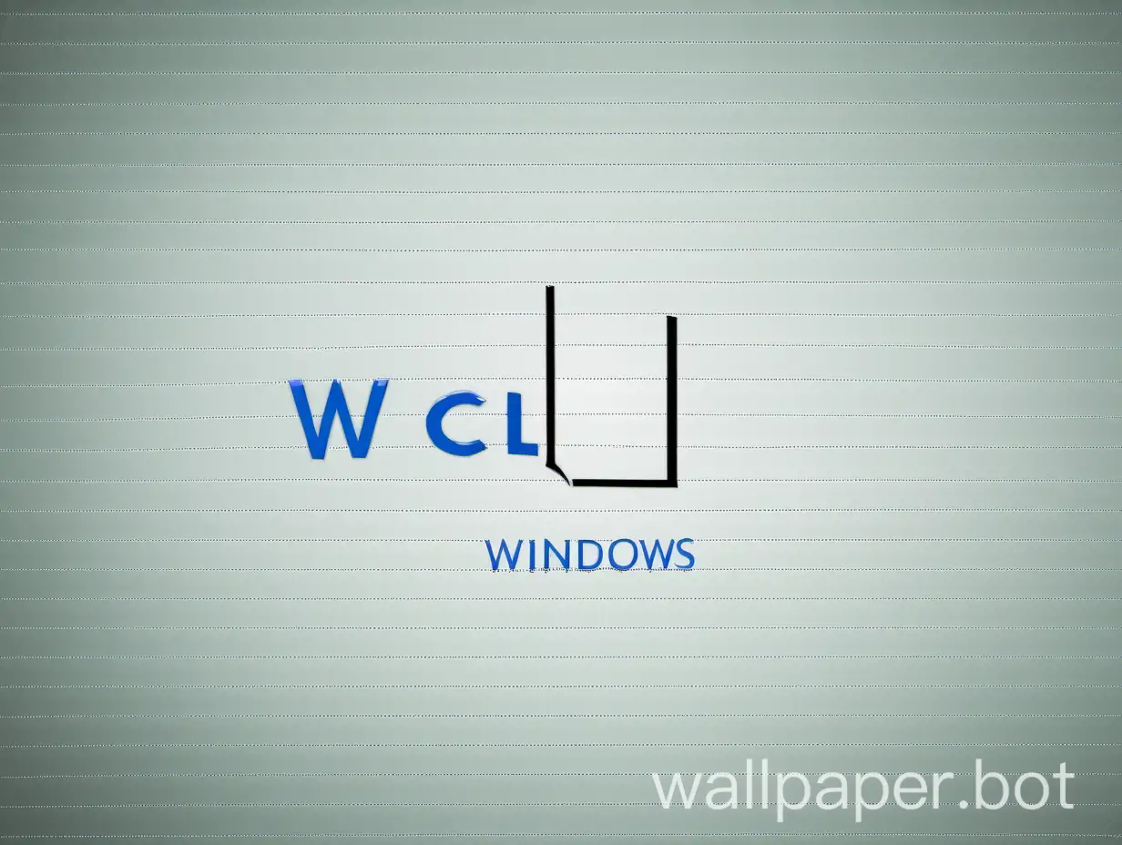network wallpaper with the txt of "WCL Windows"