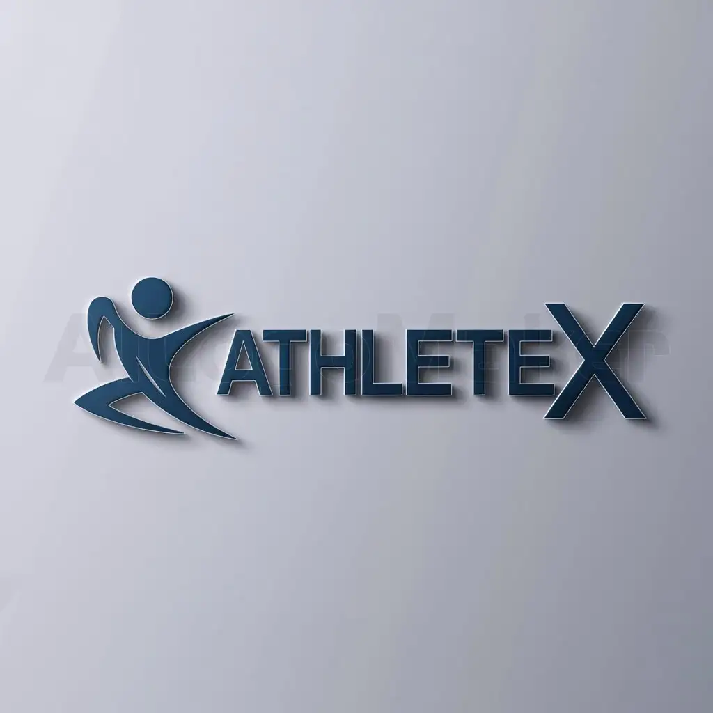 a logo design,with the text "ATHLETEX", main symbol:ATHLETEX,Moderate,clear background