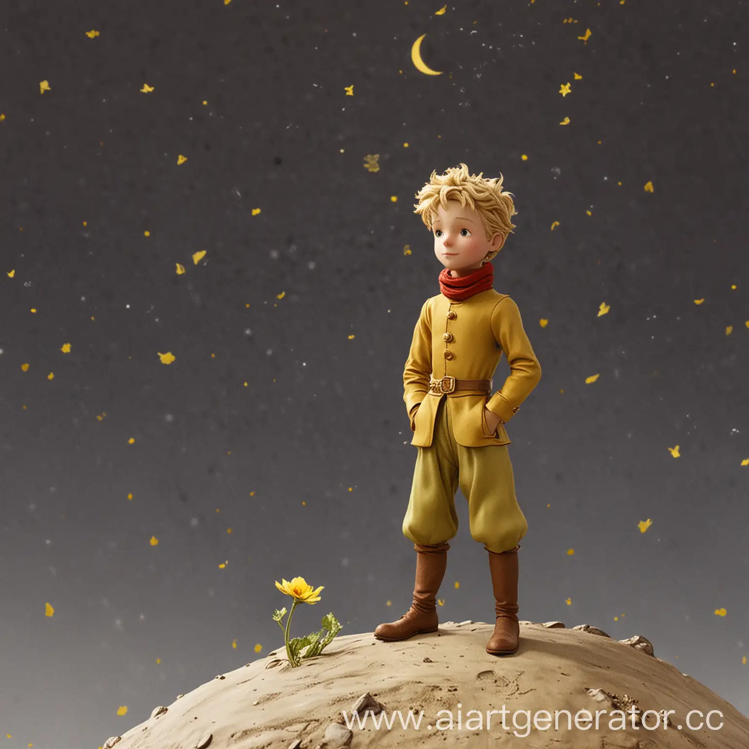 Adventures-of-the-Little-Prince-Exploring-Cosmic-Worlds