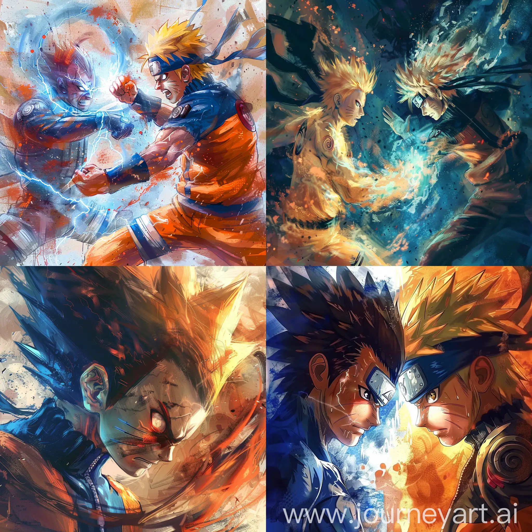 naruto vs vegeta