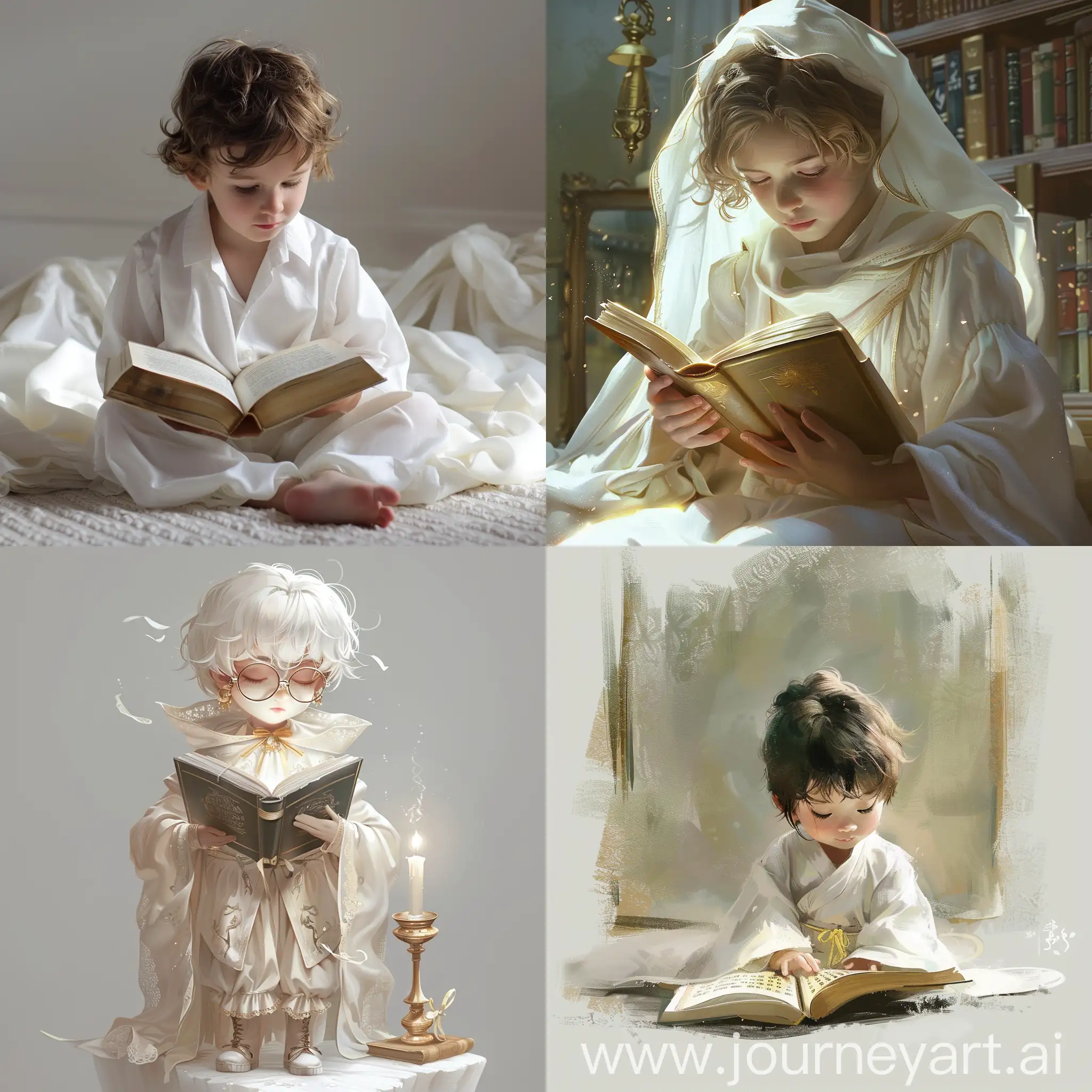 Adorable-White-Silks-Little-Scholar