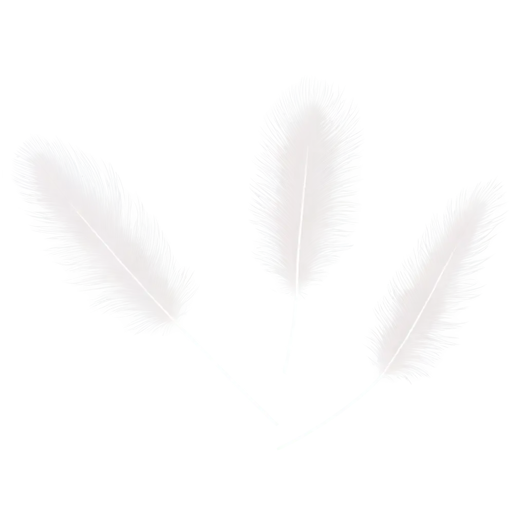 Exquisite-PNG-Rendering-of-a-Light-Feather-AIGenerated-Artwork