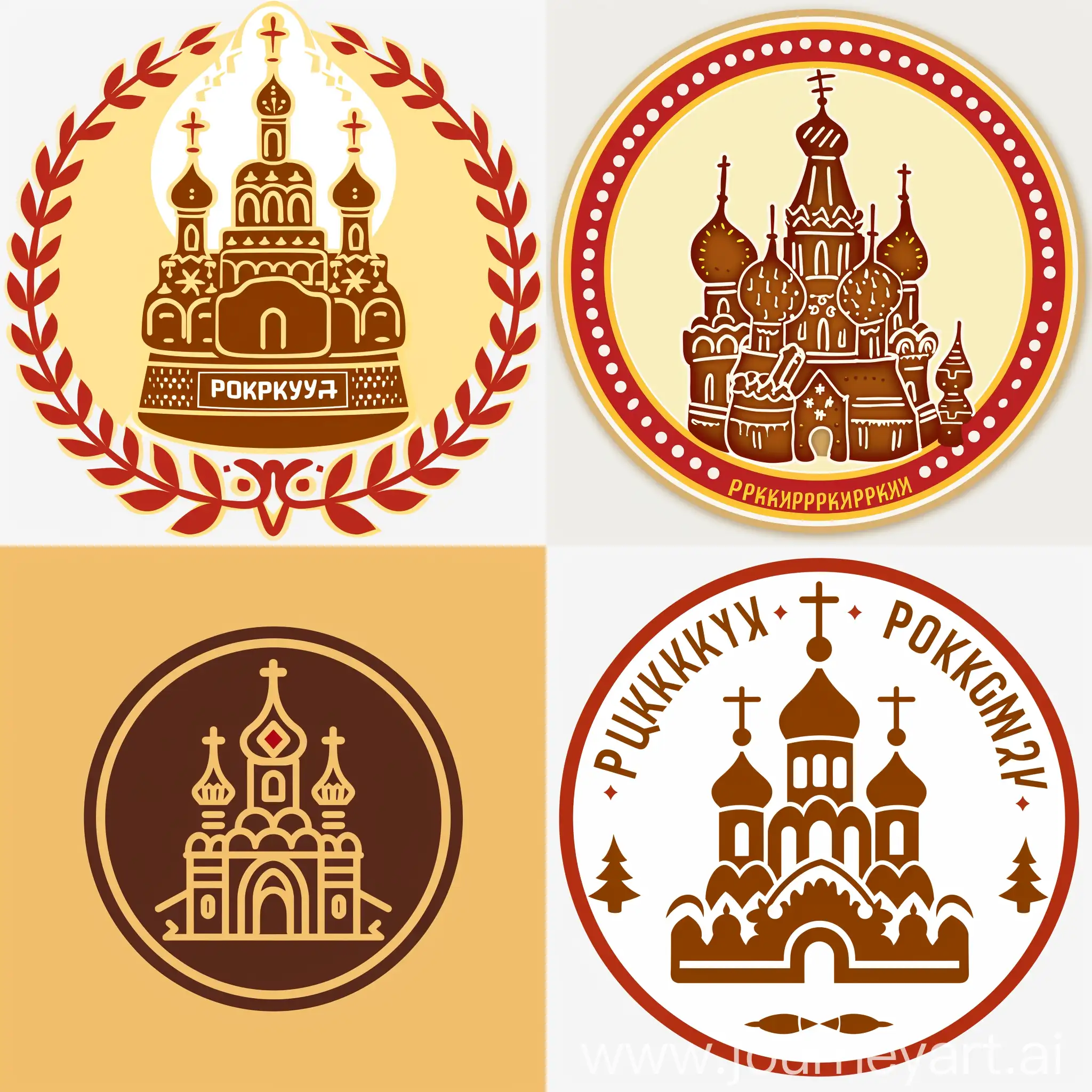сделай похожий логотип музея покровского покровского пряника