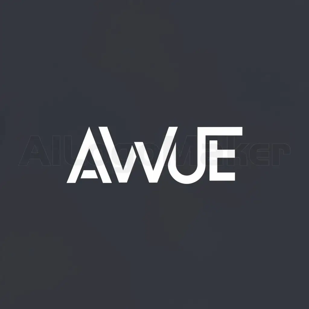 LOGO-Design-For-Awue-Minimalistic-Text-with-Clear-Background