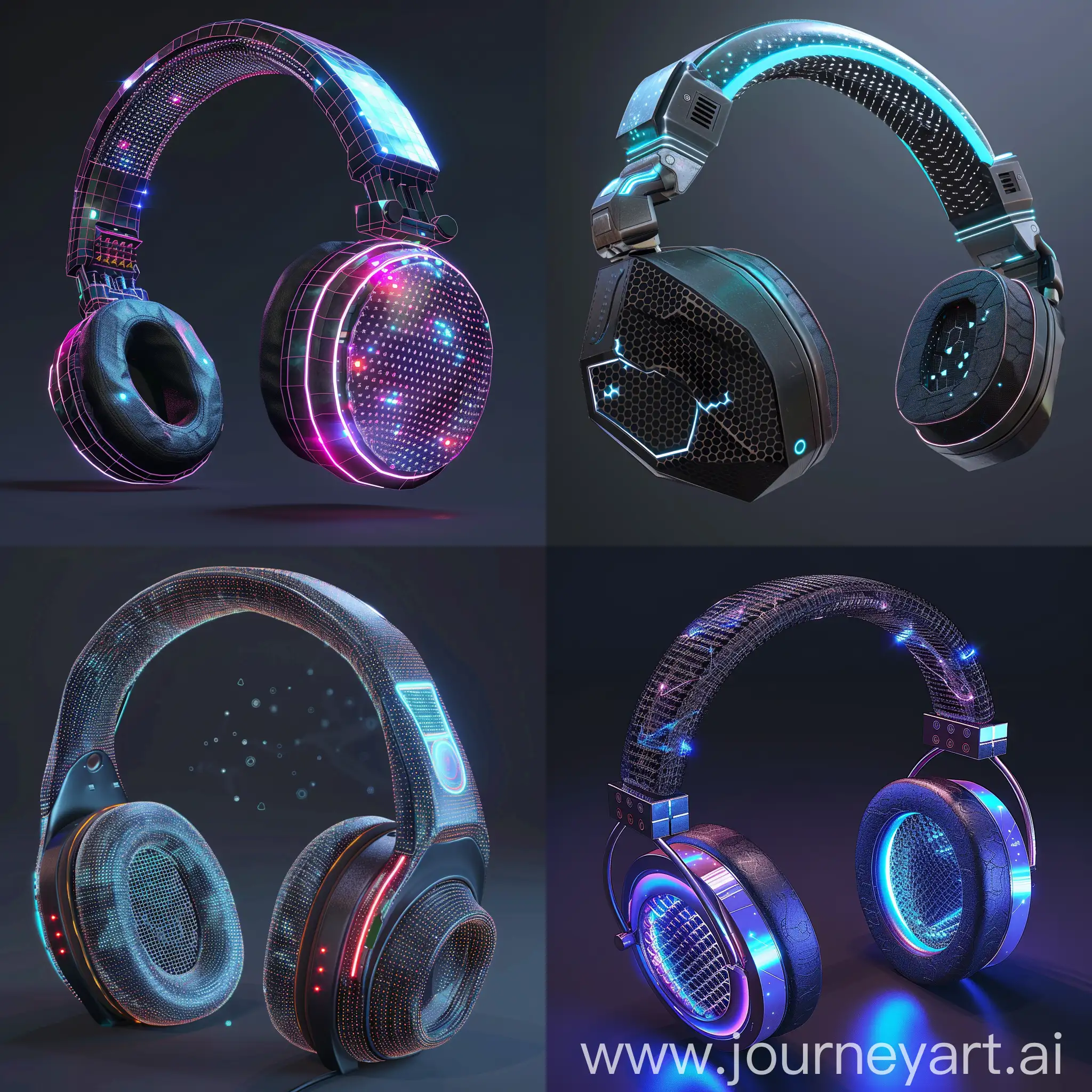 Futuristic-PC-Headphones-with-Neural-Interface-Integration-and-Bioluminescent-Aesthetics