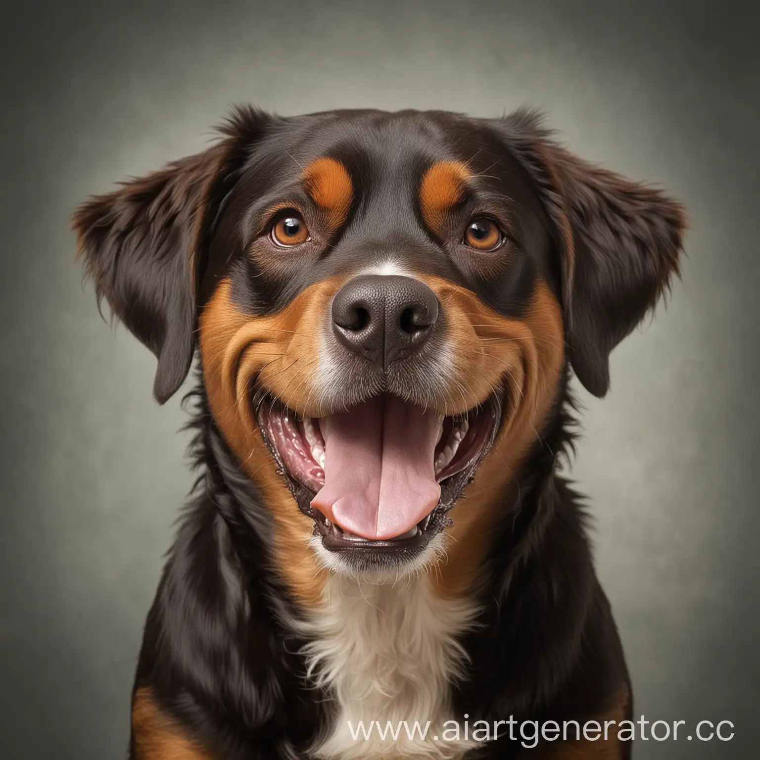 Smiling-Rottweiler-Portrait-Cheerful-Dog-Photography