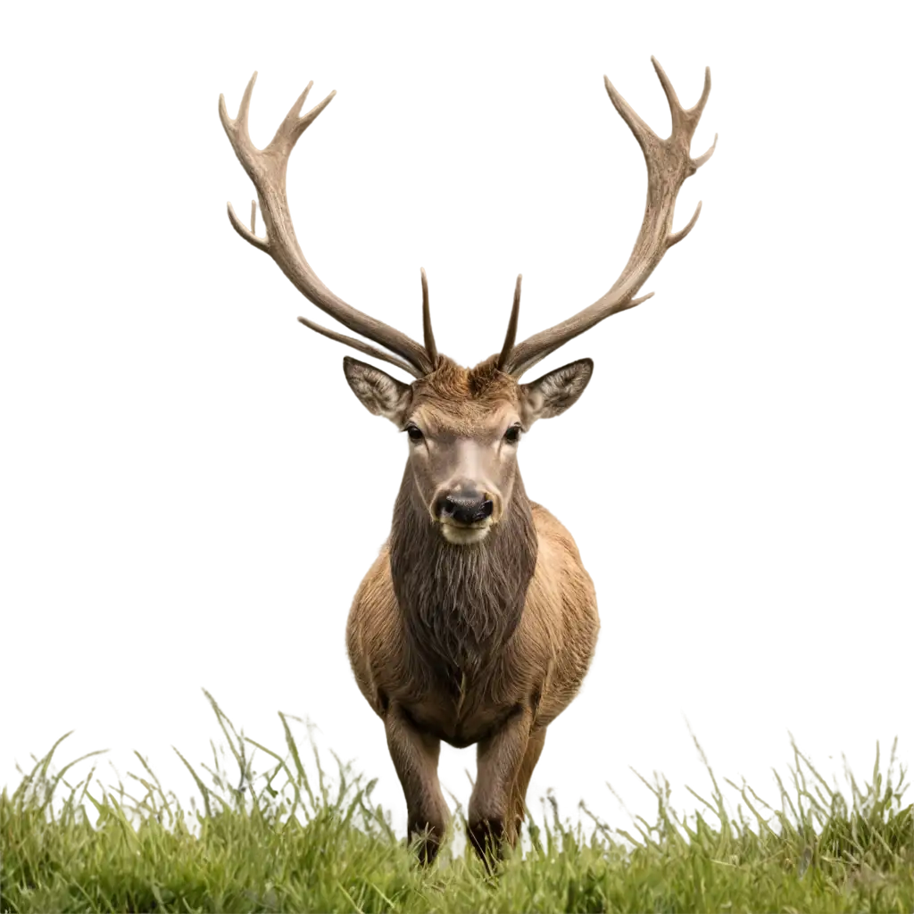 Ireland-The-Red-Deer-Cervus-elaphus-Stunning-PNG-Image-of-Majestic-Wildlife