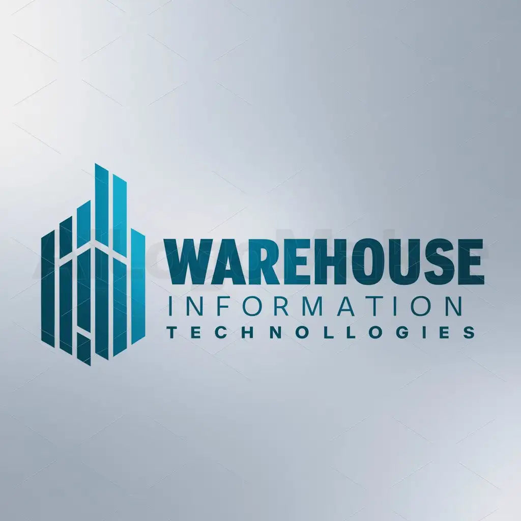 a logo design,with the text "warehouse information technologies", main symbol:information,Moderate,be used in Technology industry,clear background
