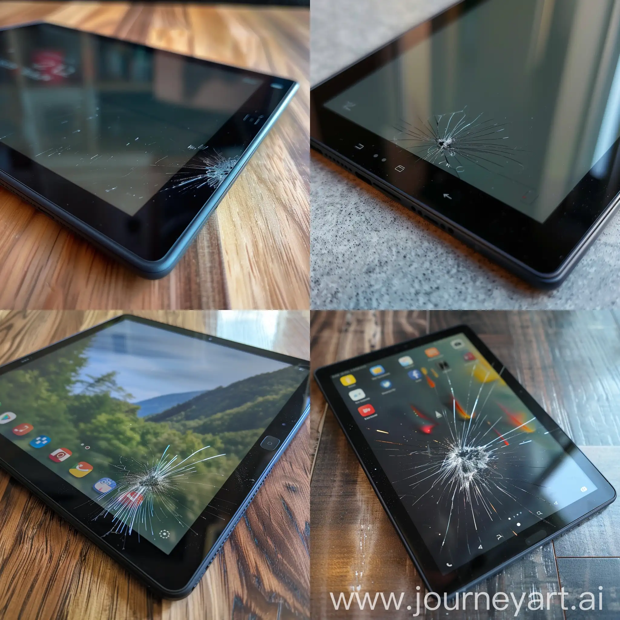 Scratch-on-Lenovo-M10-Plus-Tablet-Screen-Closeup