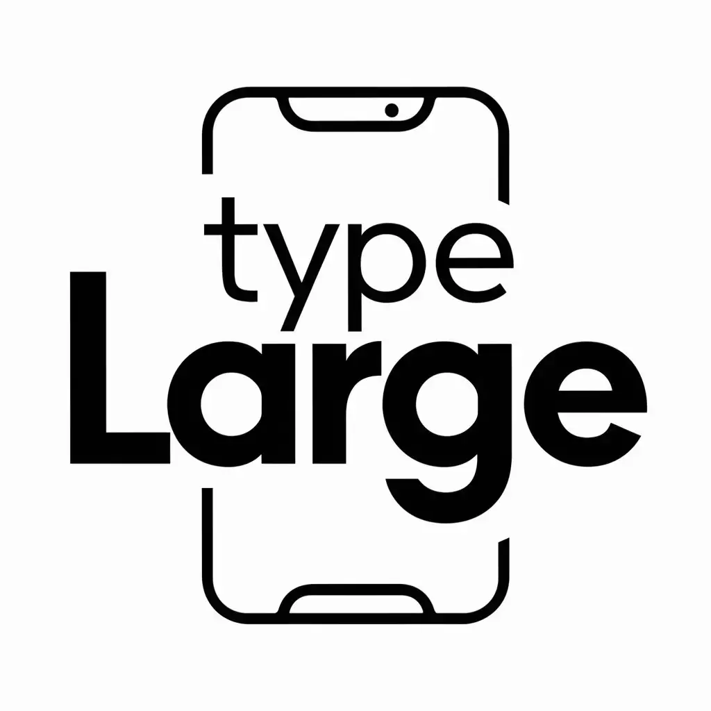 Large Mobile Frame Logo Design