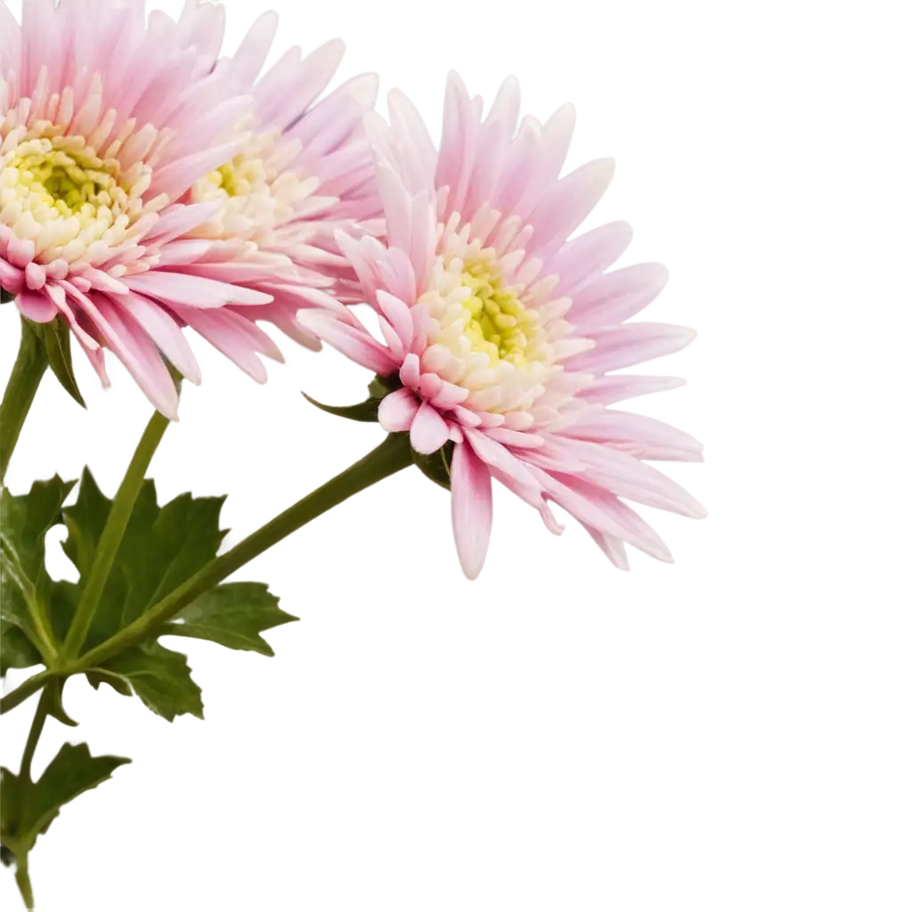 close up of  chrysanthemum flower