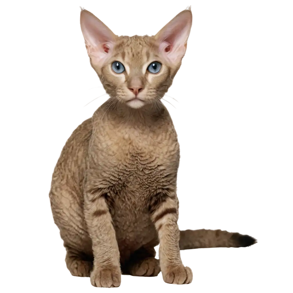 Devon rex cat