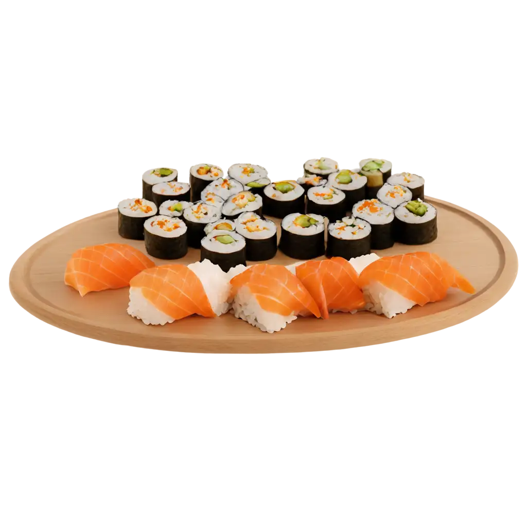 Exquisite-Sushi-PNG-Image-Enhancing-Culinary-Delights-with-HighQuality-Visuals