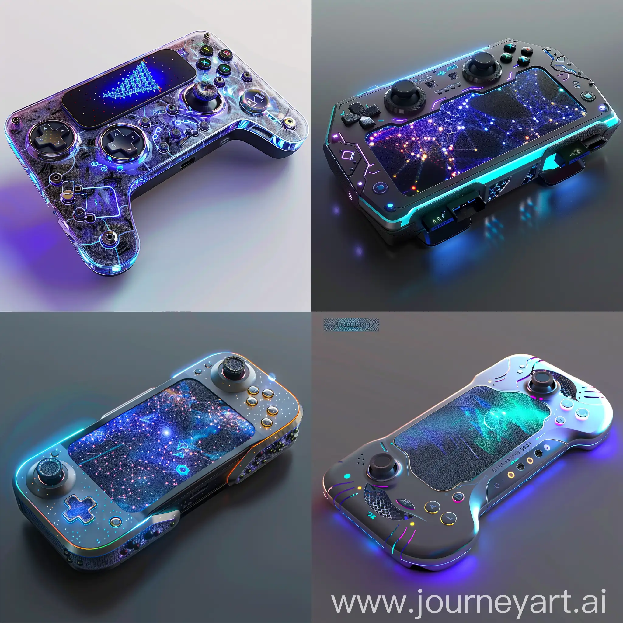 Futuristic-Portable-Gaming-Console-with-Quantum-Processor-and-Holographic-Display