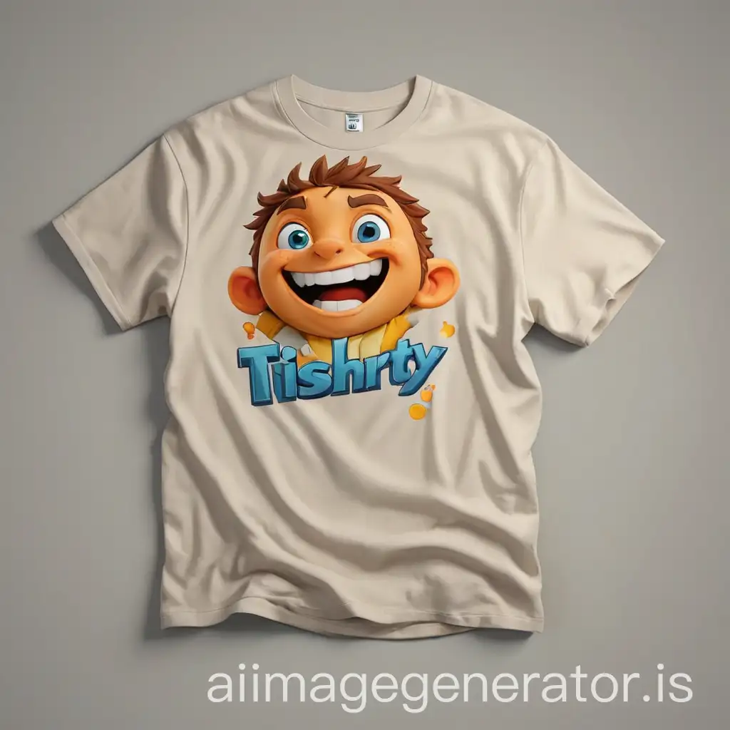 3D-Logo-Design-for-TShirts-Customizable-Graphic-for-Stylish-Apparel