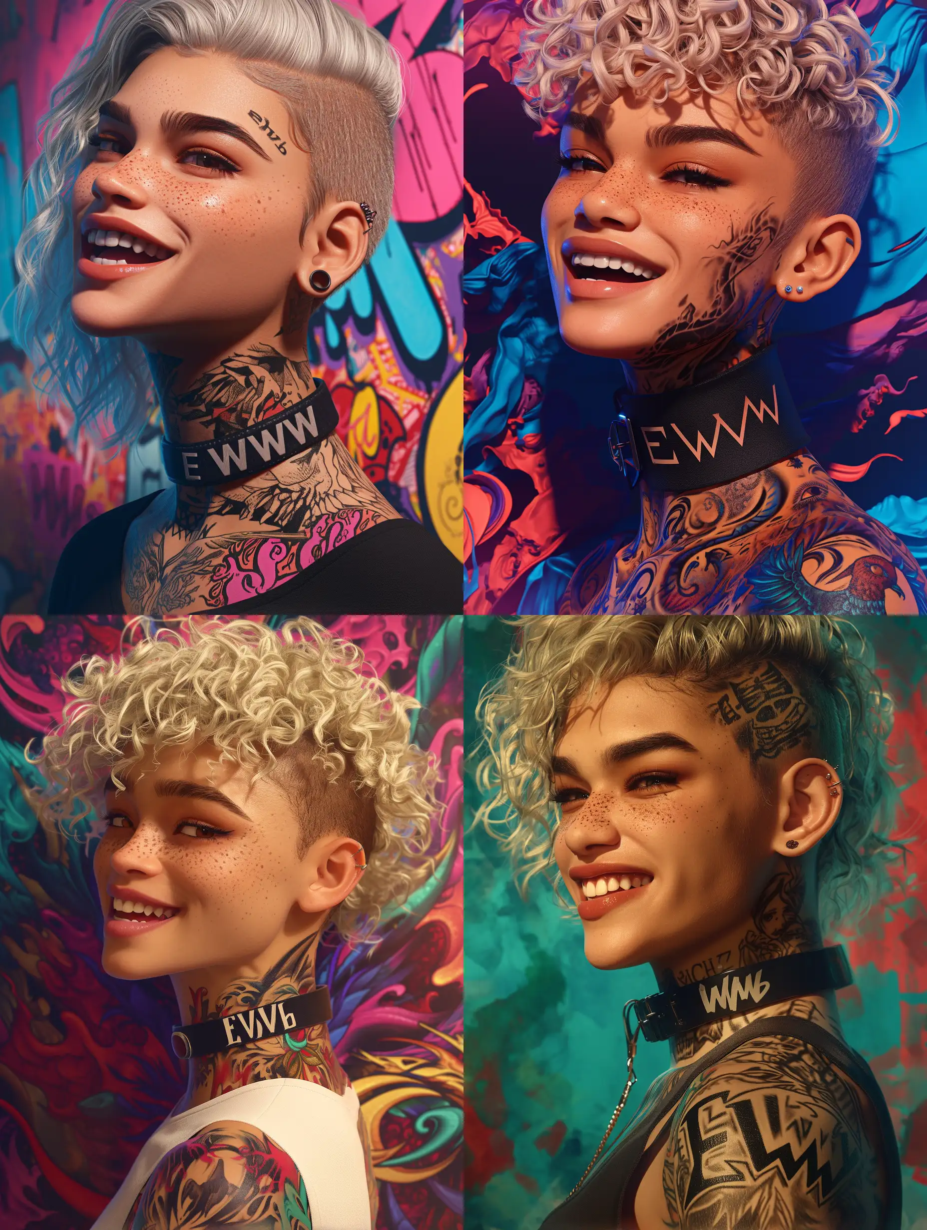 Stunning-Zendaya-with-Neck-Tattoo-and-Freckles-Hyperrealistic-3D-Character-Art