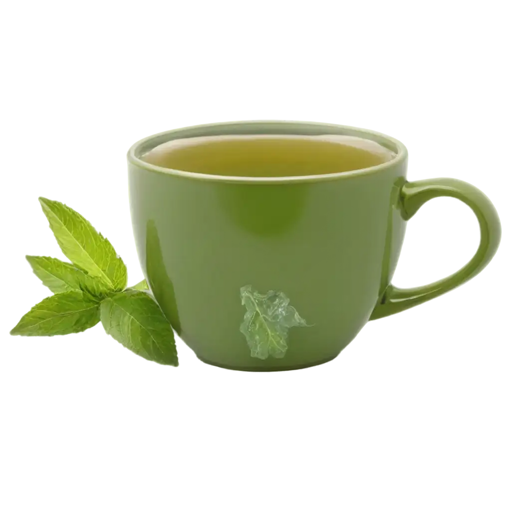 Exquisite-PNG-Rendering-of-Refreshing-Peppermint-Tea-A-Digital-Delight