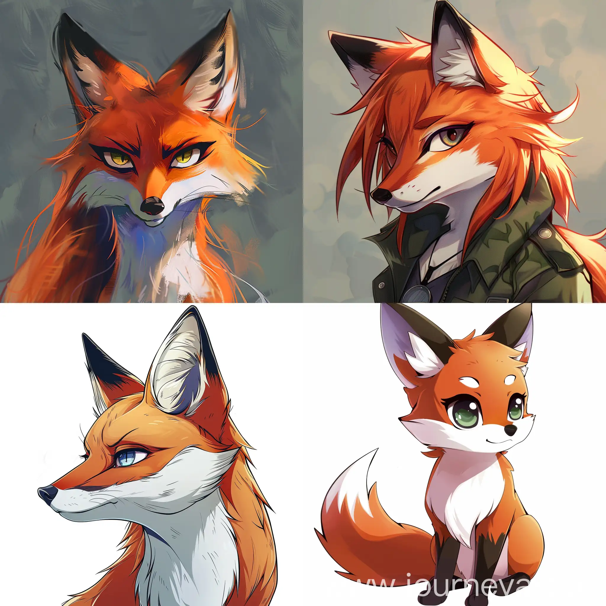 Anime fox avatar