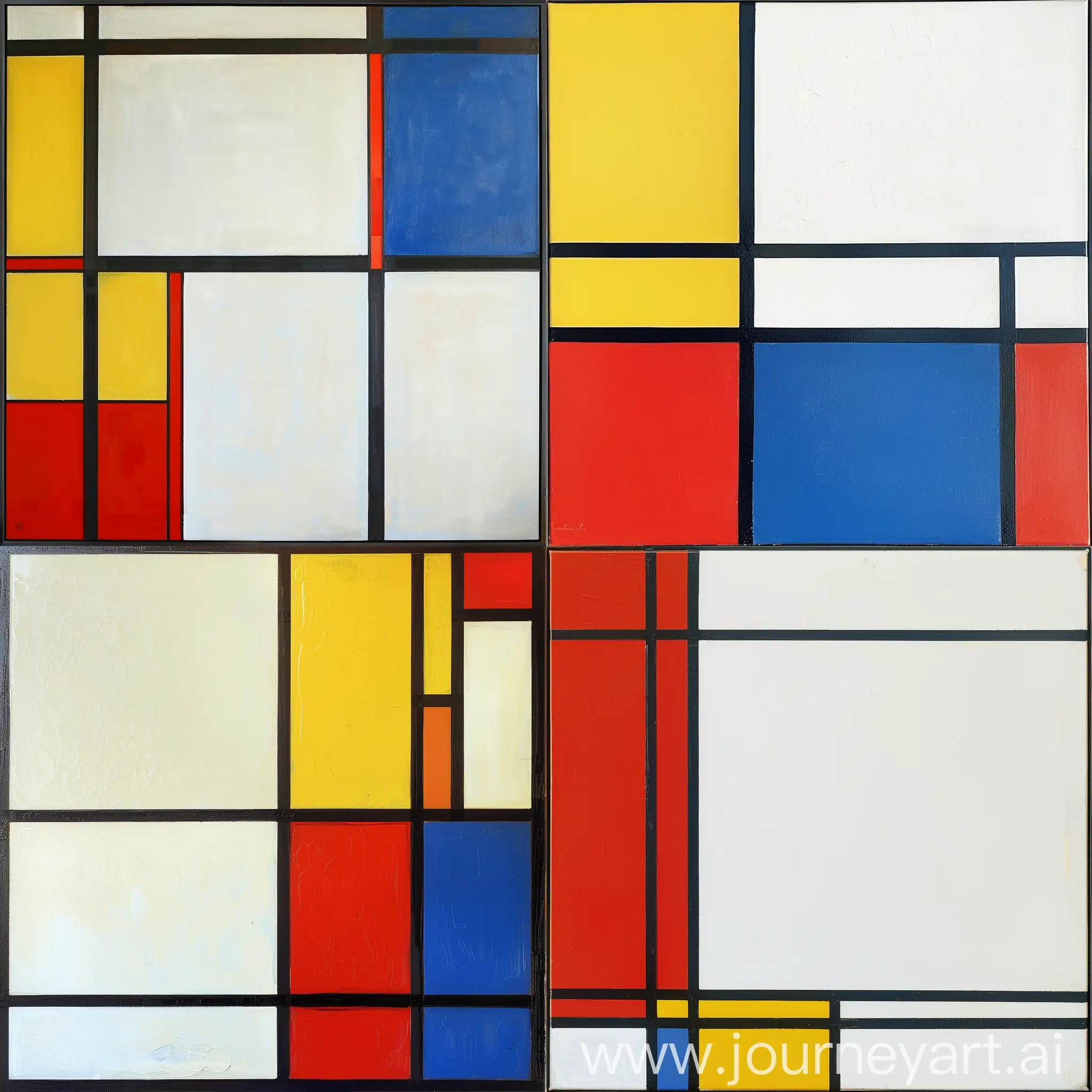 Abstract-Composition-in-the-Style-of-Piet-Mondrian