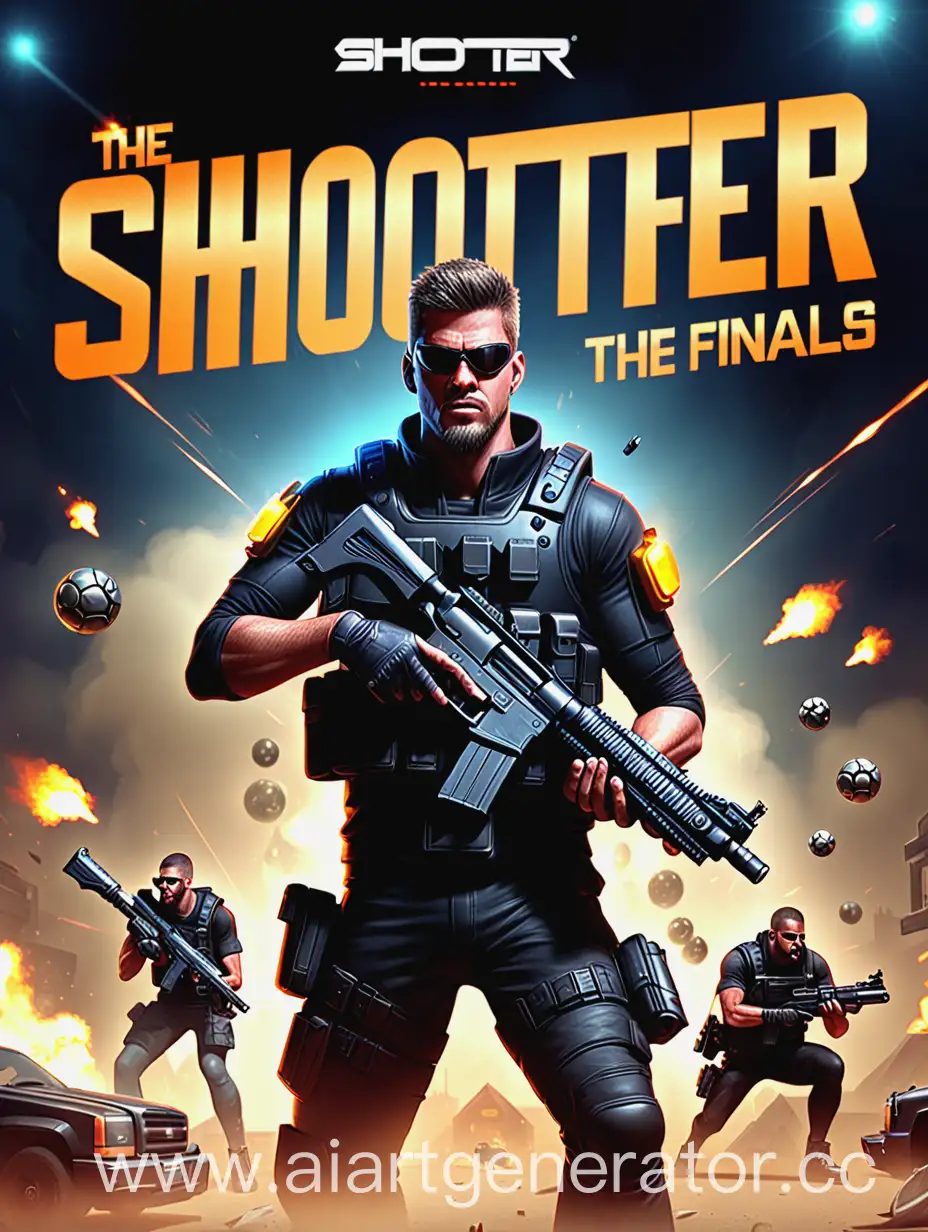 shooter The Finals game art