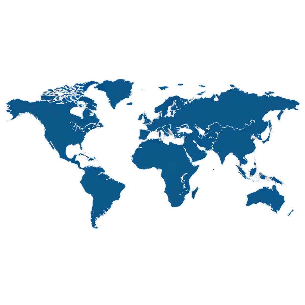 world map outline