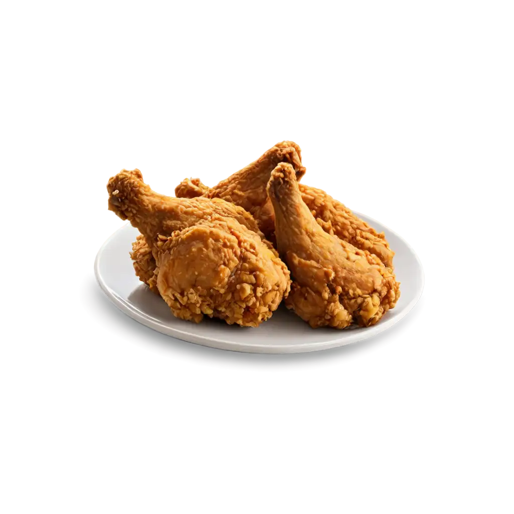 Crispy-and-Delicious-Fried-Chicken-PNG-Irresistible-Food-Art-for-Menus-and-Blogs
