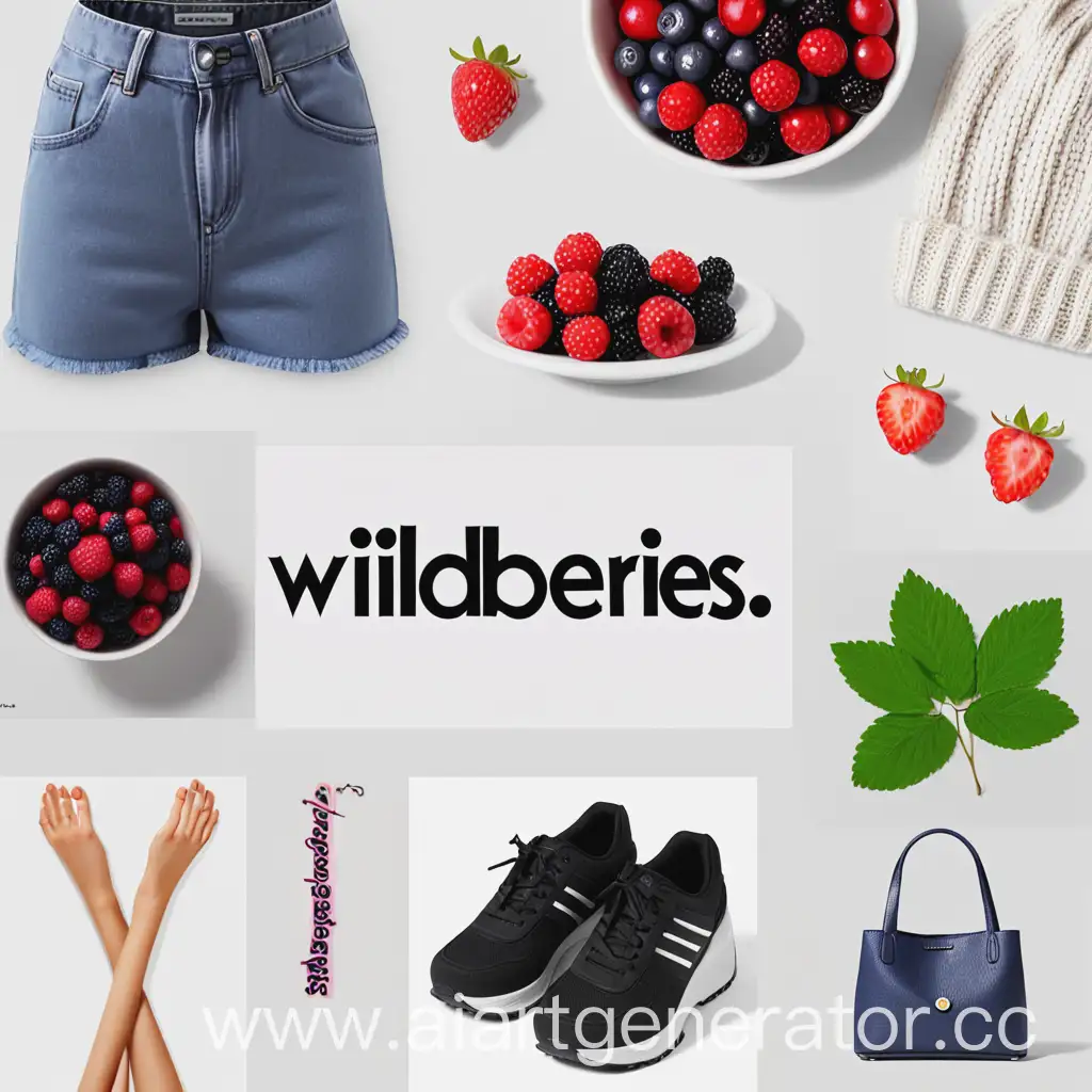 cheap finds from Wildberries text, with a picture