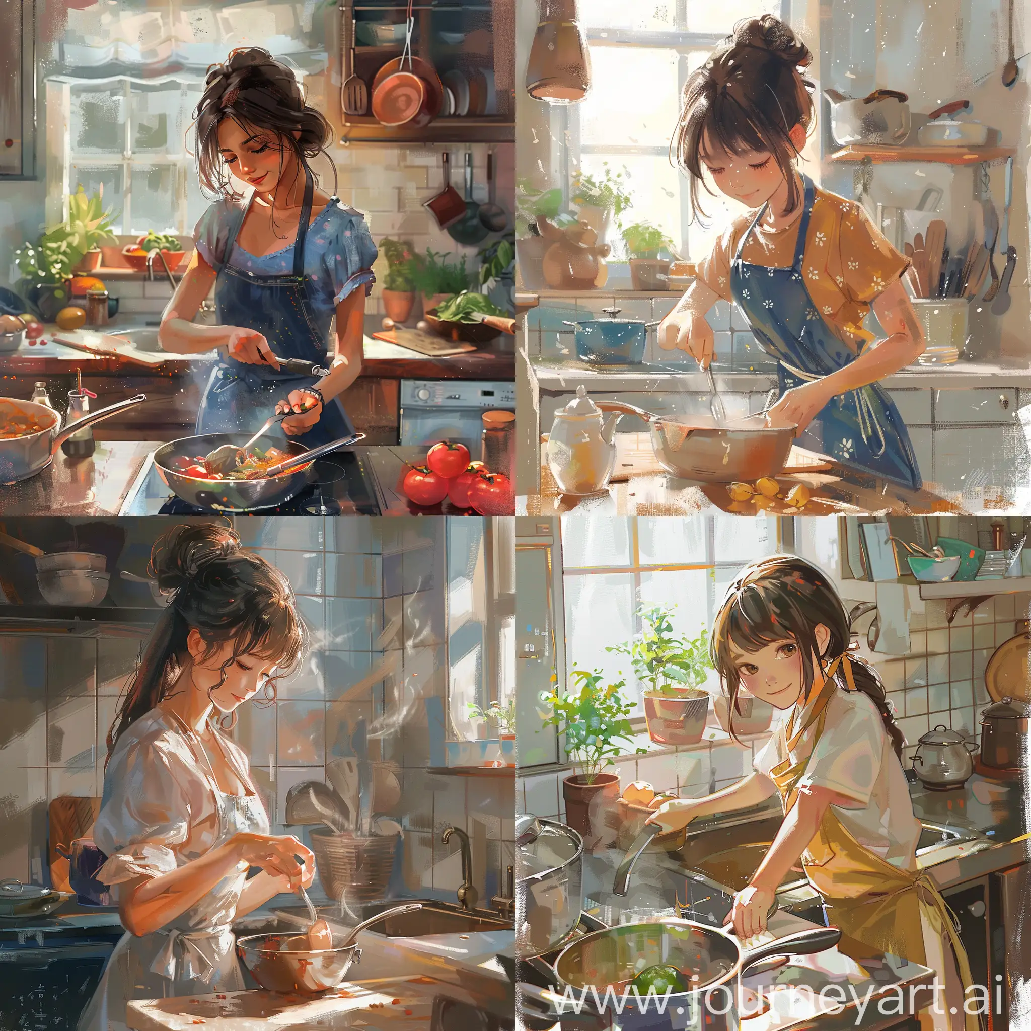 Adorable-Young-Girl-Cooking-in-a-Bright-Kitchen