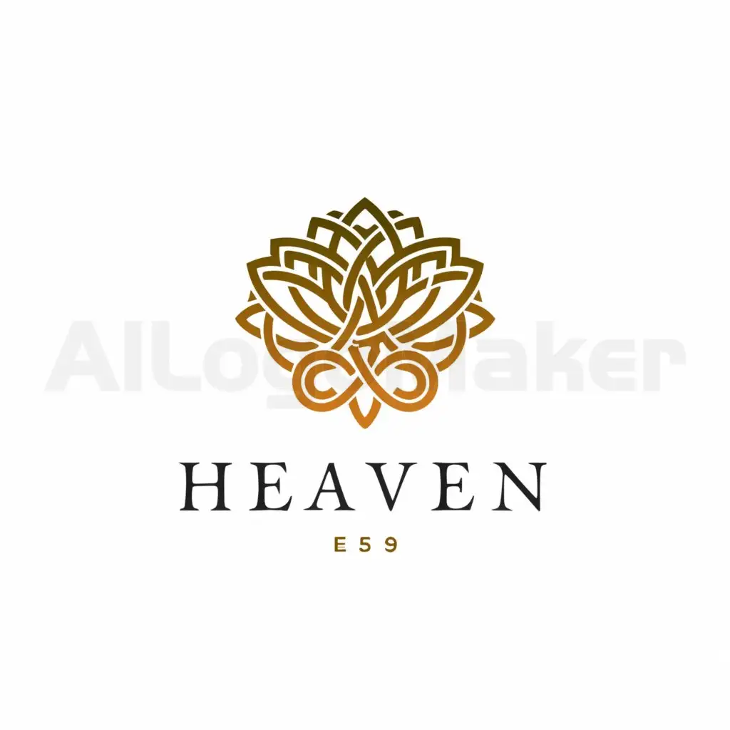 a logo design,with the text "Heaven", main symbol:perfumy,complex,be used in perfumy industry,clear background