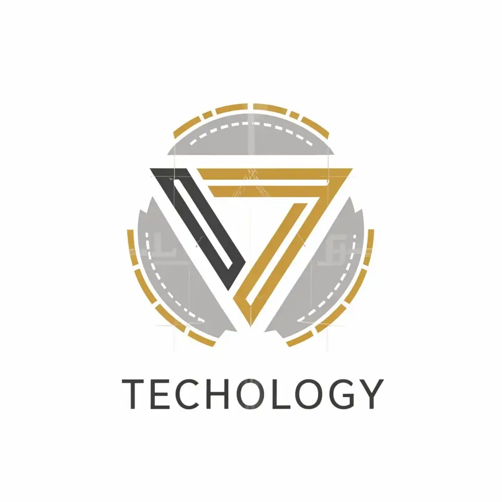 a logo design,with the text "IT", main symbol:triangle. schemes,Minimalistic,be used in Technology industry,clear background