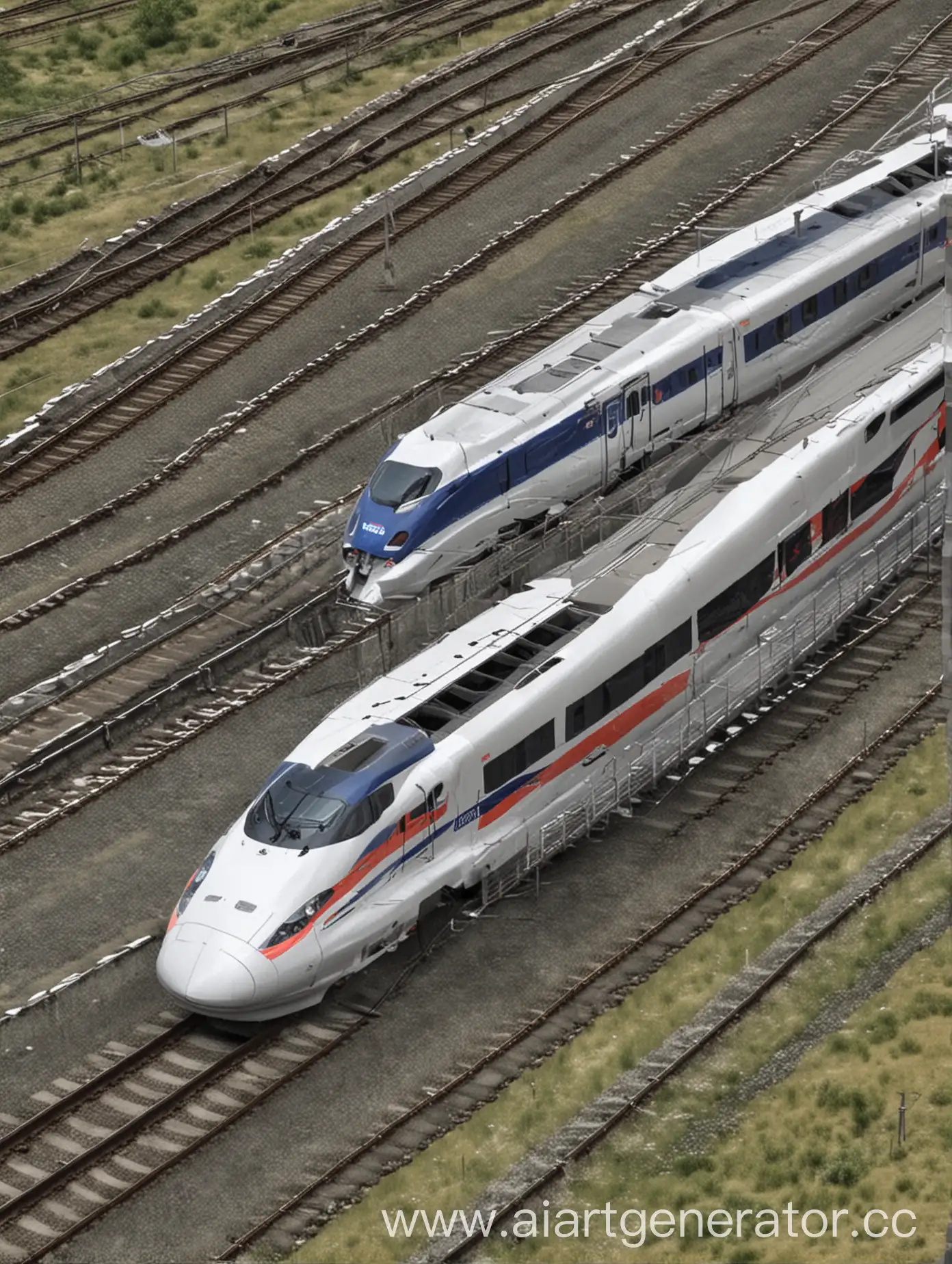 Sleek-HighSpeed-Train-Racing-Through-Urban-Landscape