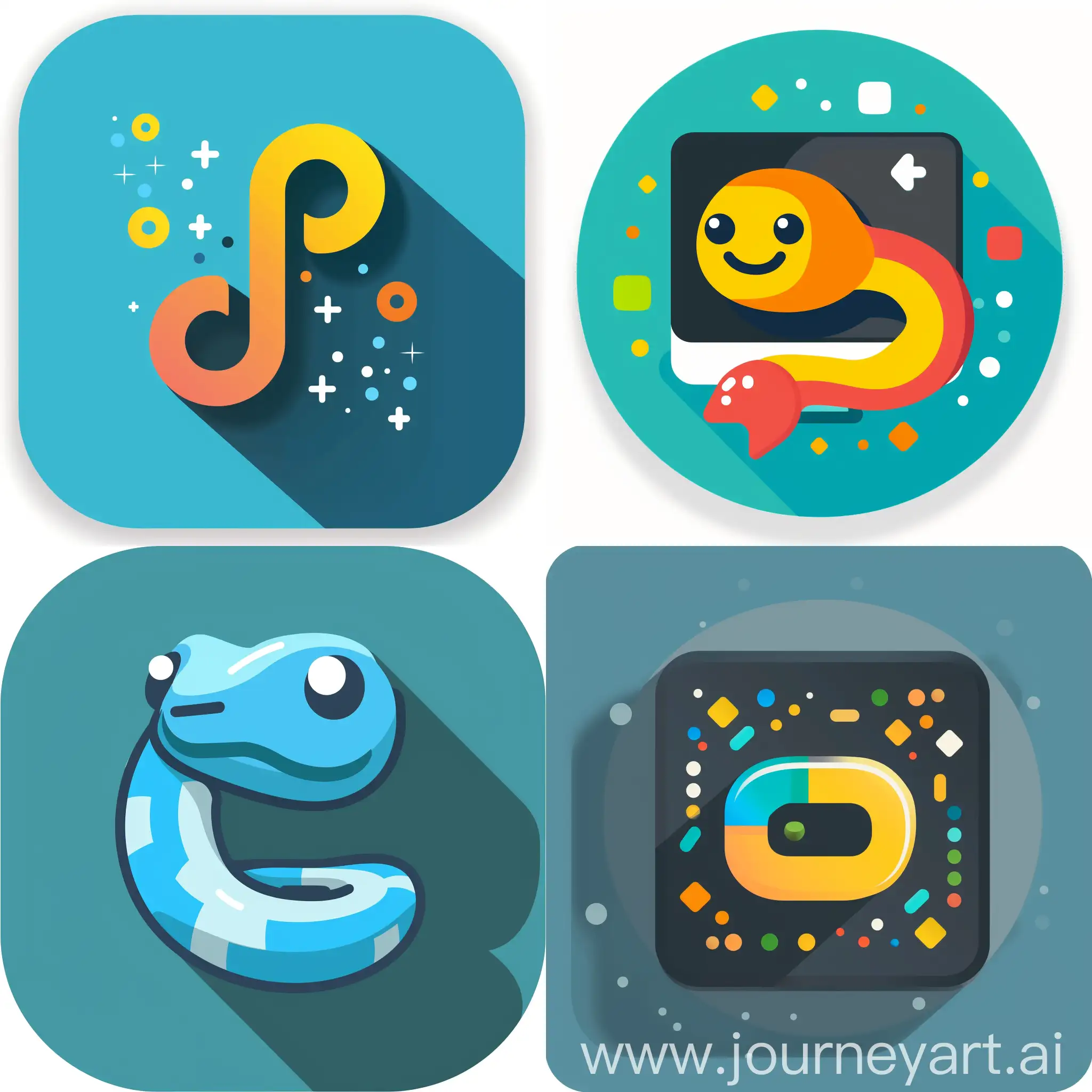 Python-Educational-App-Icon-with-Vibrant-Colors-and-Clean-Design
